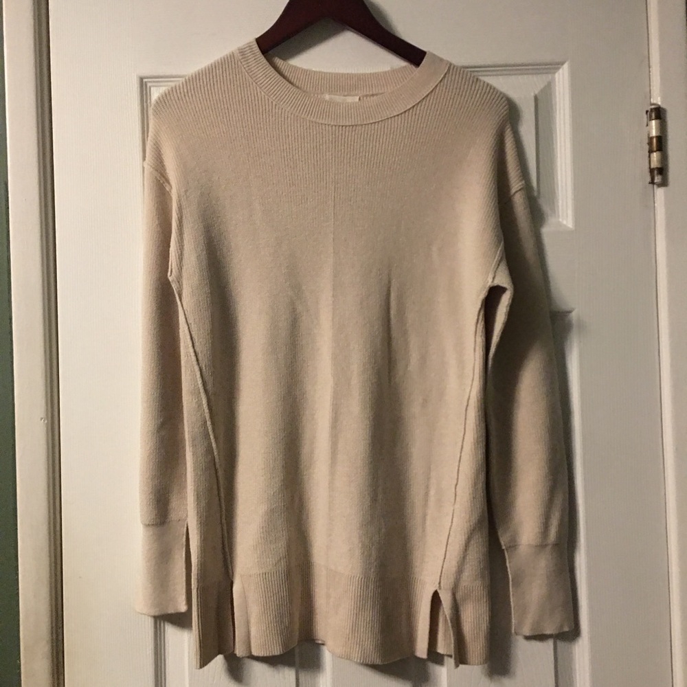 Caslon Rib Knit Crew Neck Sweater